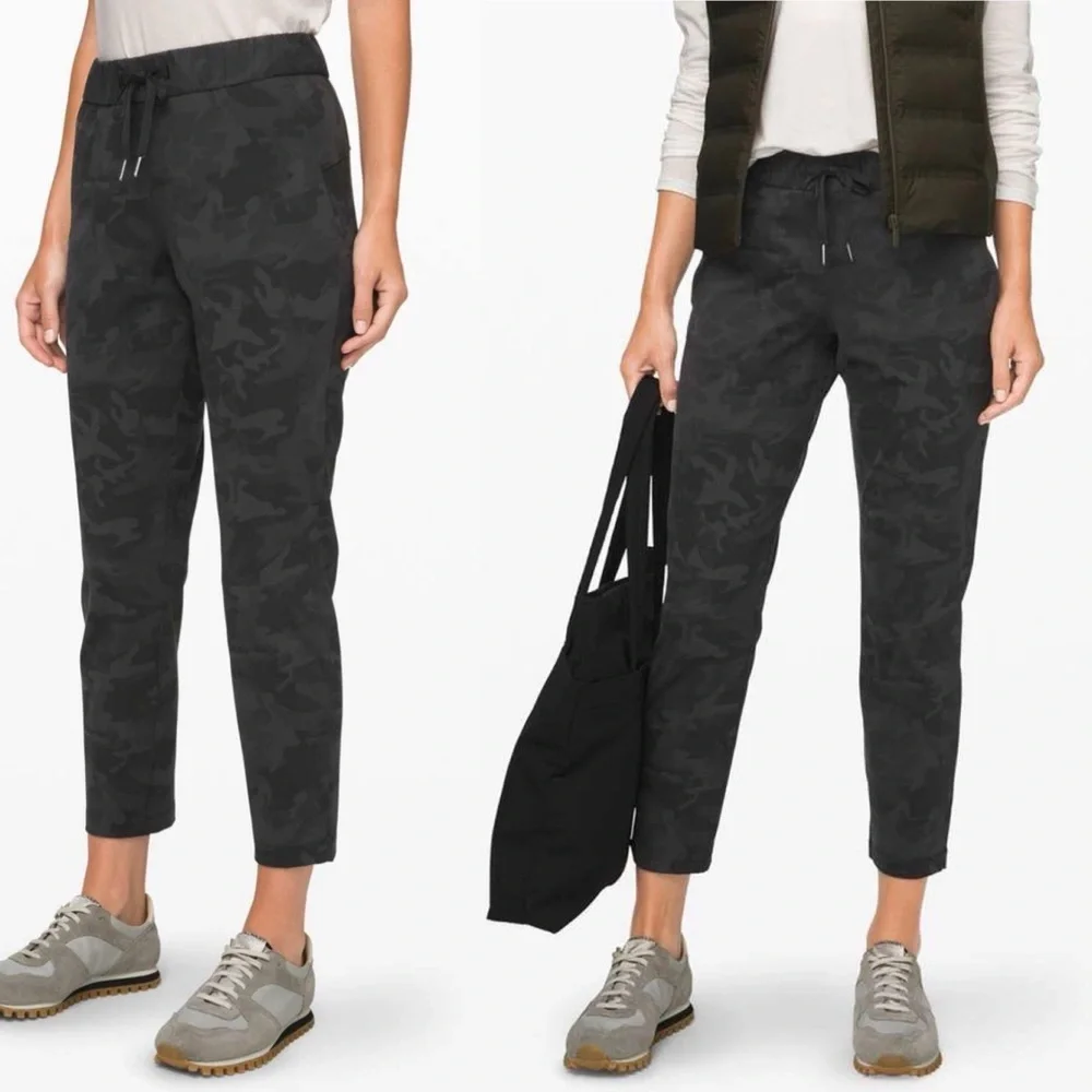 Lululemon On the Fly 7/8 Camo Pant